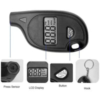 Tire Gauge Digital With LCD Display Car Tire Air Pressure Tester Meter Auto Car Motorcycle Tire Safety Alarm Testing Tools Quick Pick Grocers