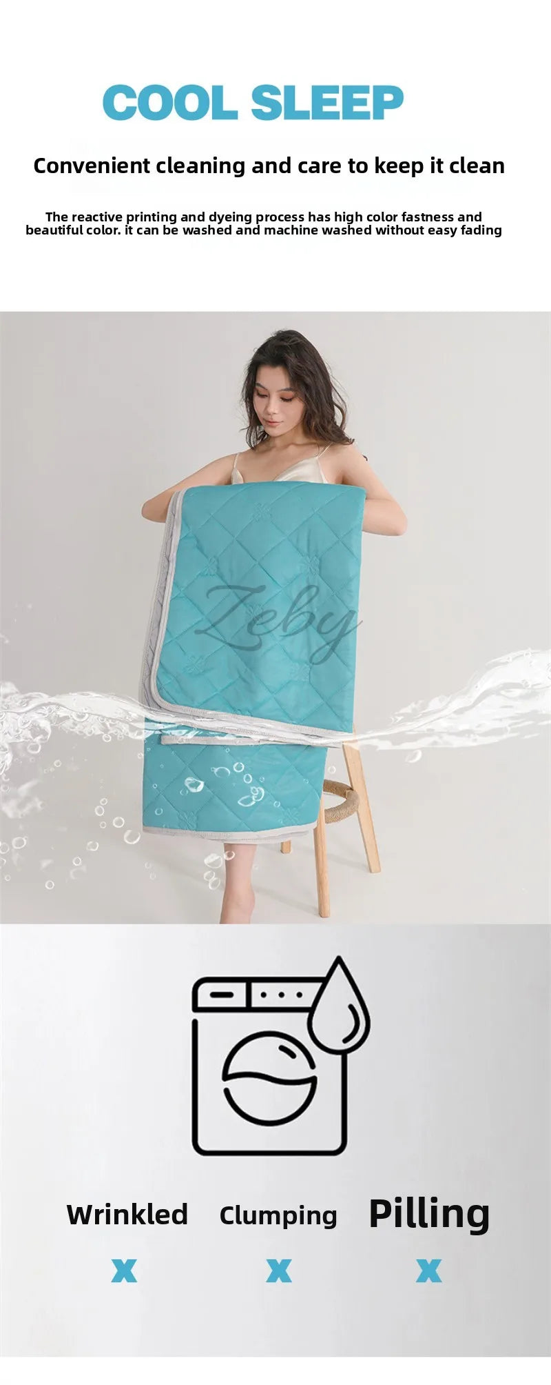 Grade A Cooling Summer Blanket for Bed Soft Breathable King Summer Quilt Queen Air Condition Comforter Lightweight Cool Duvet Quick Pick Grocers