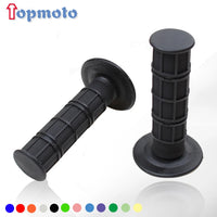 22mm 24mm Motorcycles Grip Dirt Bike Grips 7/8" Rubber Biker Scooter Handle Grip For Handlebar Mx Pillow Top Throttle 22mm Bar Quick Pick Grocers