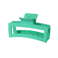 Fashion 13CM Oversized Solid Color Square Frosted Hair Shark Clip Headdress Hair Accessories Suitable For Women Girls Thick Hair Quick Pick Grocers