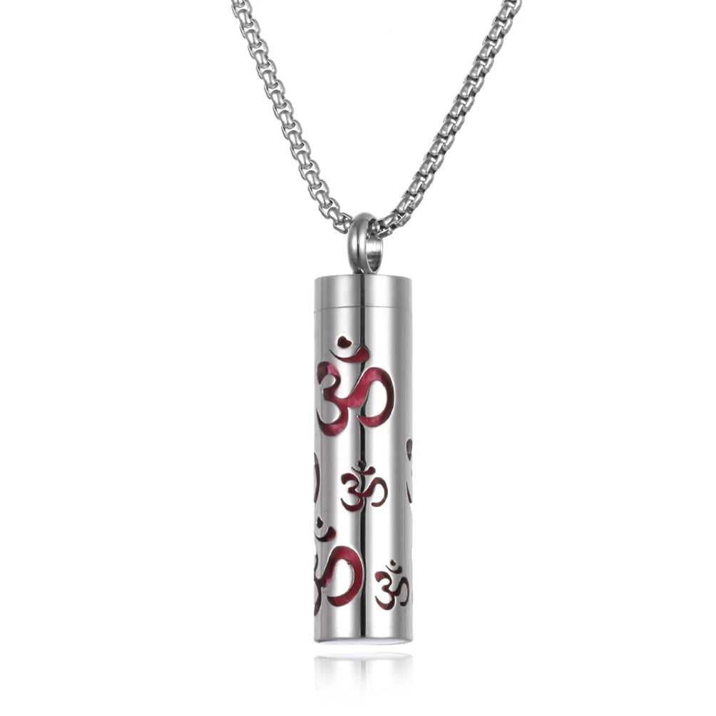 Long Strip Stainless Steel Aromatherapy Necklace Perfume Diffuser Essential Oil Diffuser Pendant Necklace Jewelry Accessories Econic Blanks