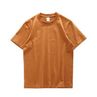 Dukeen 280gsm Oversized Heavy T-Shirt for Men Summer Short Sleeve Tee Cotton Solid Color Top Casual T Shirts One Piece Quick Pick Grocers