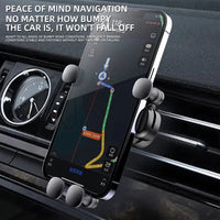 Car Phone Holder Air Vent Clip Mount Universal Mobile Stand for GPS Support Compatible with iPhone 13/12 Pro Xiaomi Samsung Quick Pick Grocers