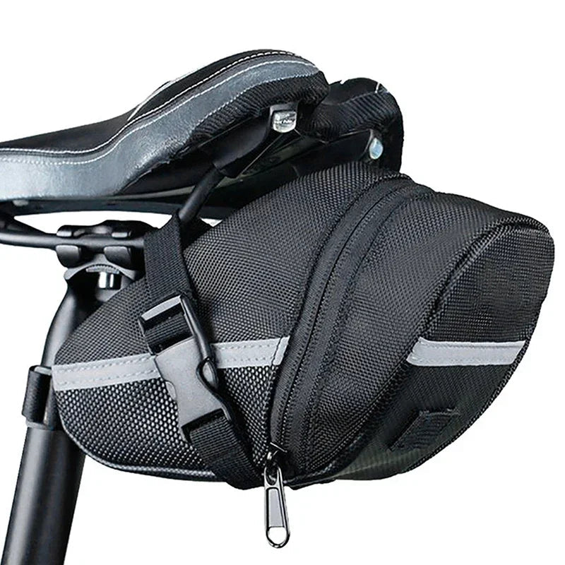 Nylon Bicycle Bag Waterproof Mountain Bike Saddle Storage Seat Rear Tool Pouch Outdoor Cycling  Accessories Quick Pick Grocers