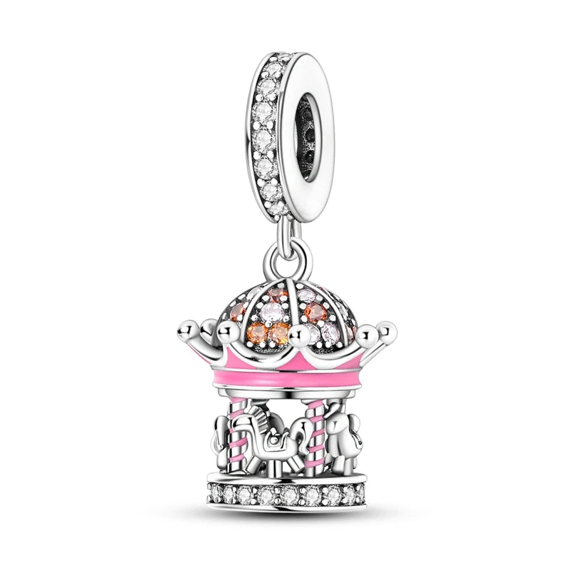 Hot Sale 925 Silver Charms Beads Fit Original Pan Bracelet Making For Woman Jewelry Fashion Pendant Econic Blanks