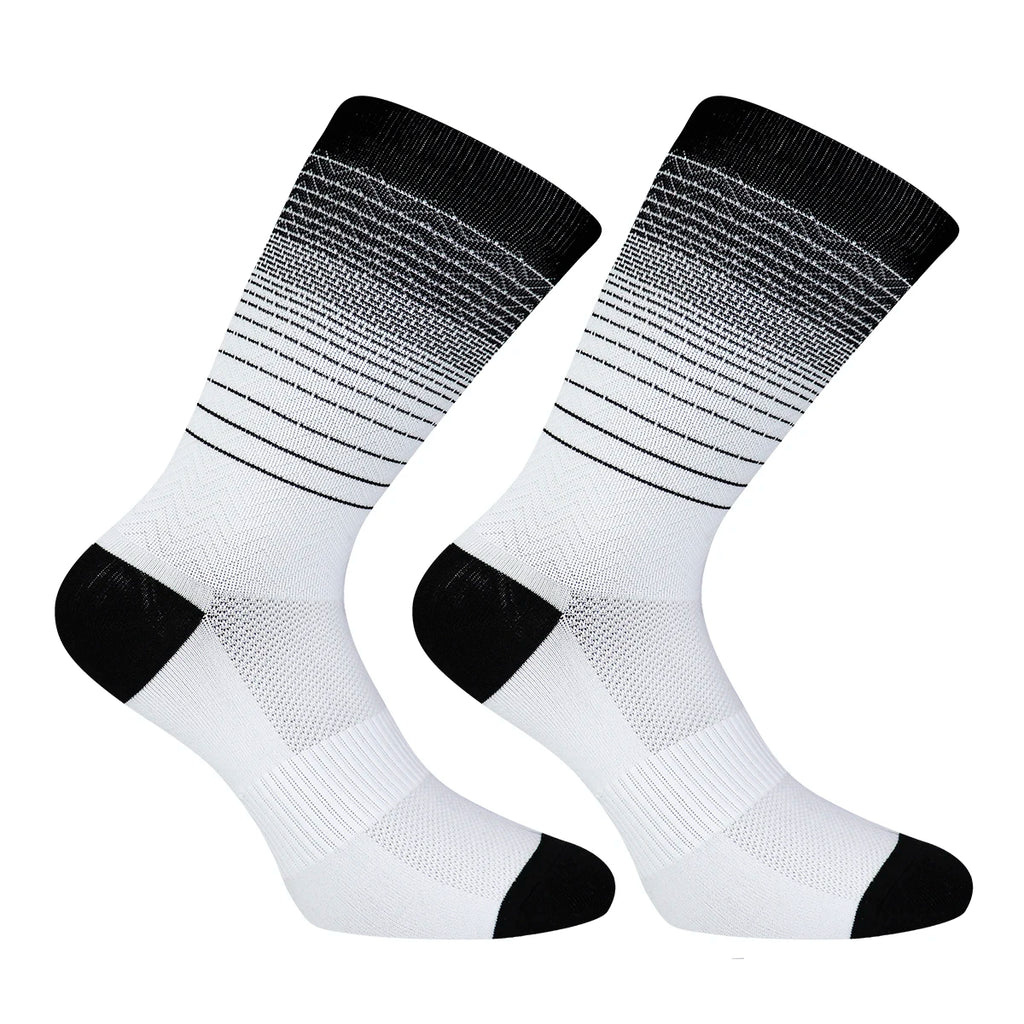 Cycling Socks Men Women Running Socks Breathable Wear-resistant Camping Hiking Socks Tube Compression Sports Socks