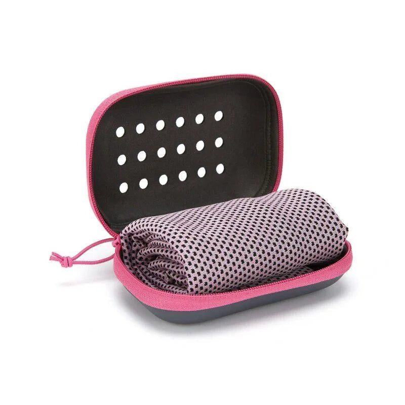 Quick Drying Cooling Towel Soft Breathable Chilly Sweat Absorption Cold Towel with Storage Box Sports Running Yoga Gym Club Quick Pick Grocers