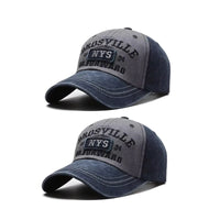 Four Seasons Men's Baseball Cap Casual Wash Embroidered Cap Curved Brim Bowler Sun Hat Official Website Quick Pick Grocers