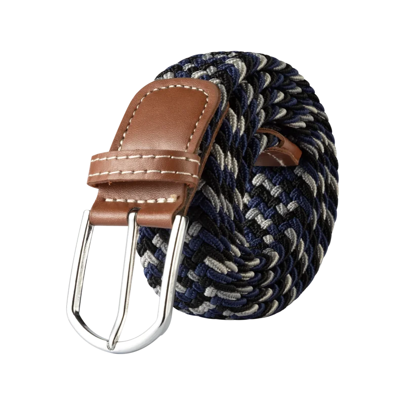 107/120/130CM Fashion Female Elastic Casual Stretch Woven Belt Unisex Canvas Elastic Belts for Women Jeans Pin Buckle Men Belt Quick Pick Grocers