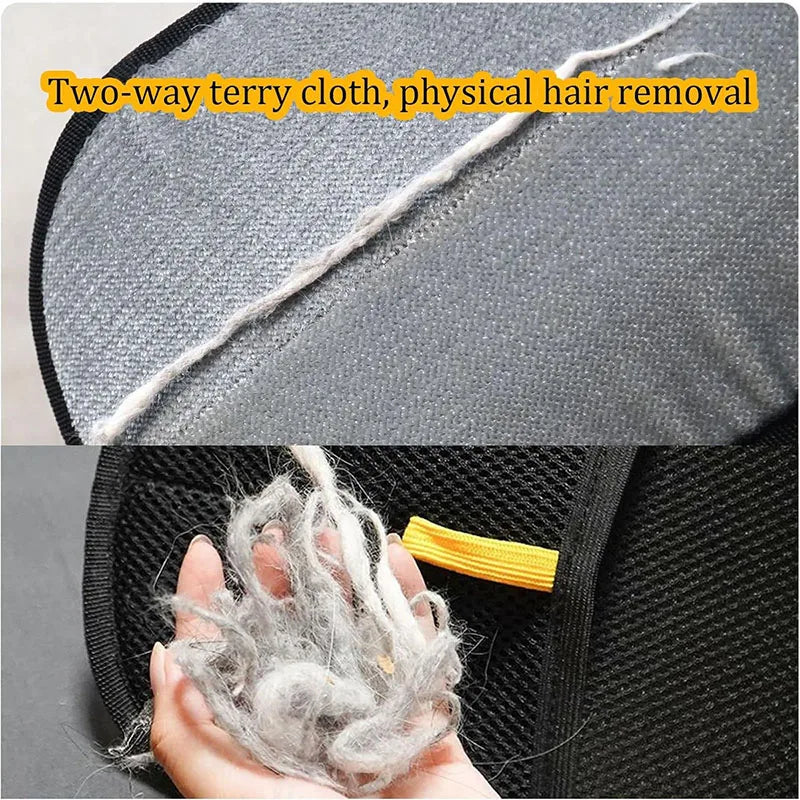Pet hair removal tools reusable gloves, pet double-sided beauty gloves, carpet removal pet fur hair pet supplies Econic Blanks