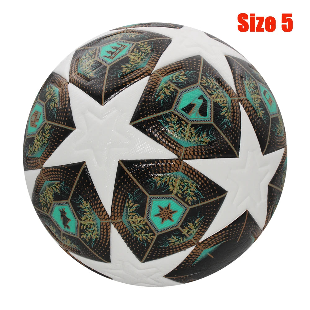 Standard Soccer Ball Professional Outdoors Sports Match Balls Training Seamless Football High Quality PU Material Size 5 Size 4 Quick Pick Grocers