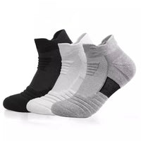 3 Pairs Breathable Mesh Athletic Terry Socks Cushioned Moisture-managing and Durable Reduces Foot for Running Hiking & Sports Quick Pick Grocers