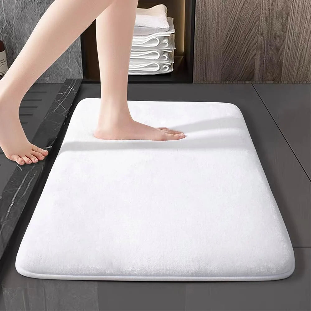 Super absorbent floor mat, super absorbent bath mat, super anti slip coral velvet bathroom floor mat, door mat Quick Pick Grocers