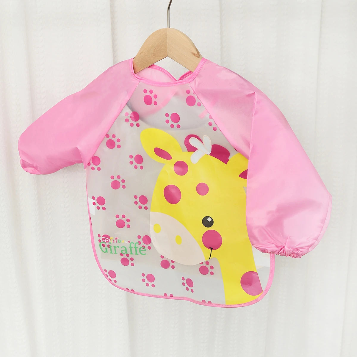 Waterproof EVA Full Sleeve Baby Bibs Children Apron Long Sleeve Feeding Smock Kids Eating Breastplate Infant Scarf Clothing Quick Pick Grocers