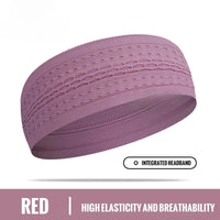 1PC Non-Slip Sport Headbands Moisture Wicking Workout Sweatband for Men & Women Fitness Running Cycling Football Yoga Hairband Quick Pick Grocers
