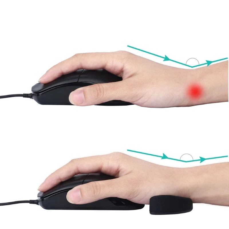 Gliding Wrist Rest, Ergonomic Wrist Rest for Mouse Gliding Palm Rest for Right  Relieve Hand Fatigue for Office Work Gaming Quick Pick Grocers