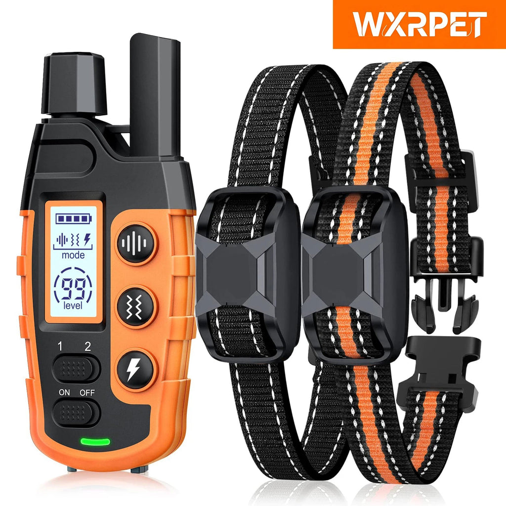 3300Ft Electric Dog Training Collar Remote Control Waterproof Pet BehaviorFor 5-120lbs Puppy With Shock Vibration Quick Pick Grocers
