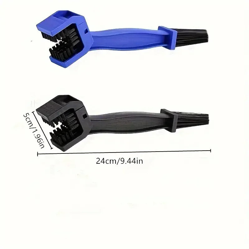 Portable Chain Cleaner Motorcycle Road Bike Chain Clean Brush Bicycle Clean Motorcycle Tools Chain Cleaner Maintenance Tool Port Quick Pick Grocers