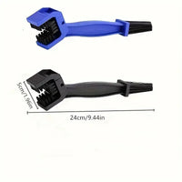 Portable Chain Cleaner Motorcycle Road Bike Chain Clean Brush Bicycle Clean Motorcycle Tools Chain Cleaner Maintenance Tool Port Quick Pick Grocers