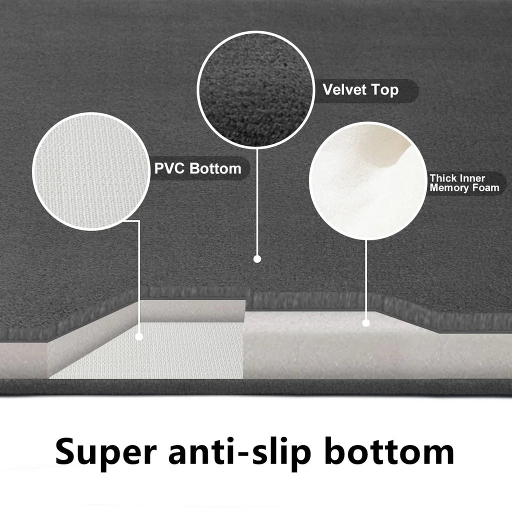 Super absorbent floor mat, super absorbent bath mat, super anti slip coral velvet bathroom floor mat, door mat Quick Pick Grocers