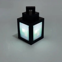 2026 Pixel Style Night Light Portable Lantern Tabletop Ornament 16 Colors RGB Remote DIY Interior Decoration Atmosphere Light Quick Pick Grocers