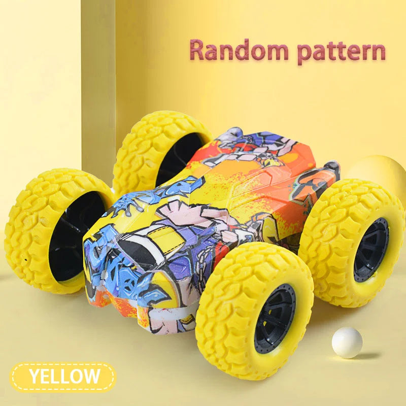 Children's toy car fun double-sided car inertial safety anti-collision anti-fall Kid's anti-fall model sliding off-road vehicle Quick Pick Grocers