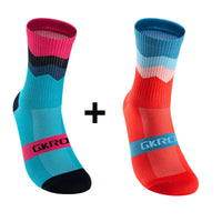 2pairs Professional Cycling Socks Breathable Road Bicycle Socks Men Women Outdoor Sports Racing e Compression Cycling For Women Quick Pick Grocers