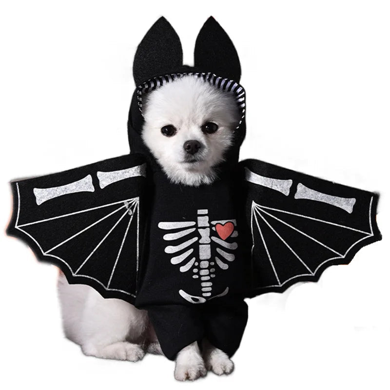 Halloween Dagger Pet Costume - Funny Knife-Holding Dog & Cat Standing Dress for Festival Dress-Up Econic Blanks