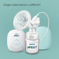 PHILIPS AVENT Portable Single Electric Breast Pump with Smart Massage & Petal Stimulation – Mimics Baby’s Natural Sucking Purest Peak
