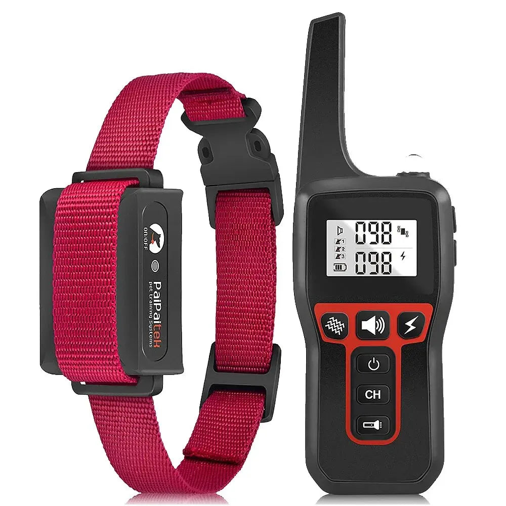 1000M Dog Training Collar ,Universal Dog Bark Collar,Waterproof Rechargeable ,Dog Shock Collar with Remote and Auto Modes Collar Quick Pick Grocers