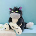 Japanese Funny Lucifer Cat Doll Plush Toy Doll Lucifer Bad Cat Pillow Carol Cat Plush Toy Birthday Gift Girl Econic Blanks