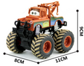 Disney Pixar Cars Toy Lightning McQueen Metal Mode Return Car Jackson Storm Mater Inertial Force Car Model Toy Kid Birthday Gift Quick Pick Grocers