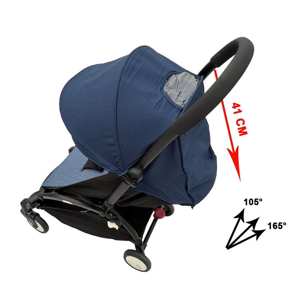 MomTan Stroller Replacement Colth Set For YOYO ,YOYO+ ,YOYO2 Strollers , Waterproof Double Lay 1:1 Original Fabric Purest Peak