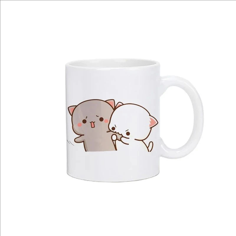 Panda Bear Bubu Dudu Coffee Milk Cup Mocha Cat Panda Bear Couple Christmas Mug Kawaii Cups Original Mugs Free Shipping Drinkware Quick Pick Grocers