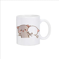 Panda Bear Bubu Dudu Coffee Milk Cup Mocha Cat Panda Bear Couple Christmas Mug Kawaii Cups Original Mugs Free Shipping Drinkware Quick Pick Grocers