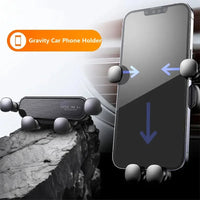 Car Phone Holder Air Vent Clip Mount Universal Mobile Stand for GPS Support Compatible with iPhone 13/12 Pro Xiaomi Samsung Quick Pick Grocers