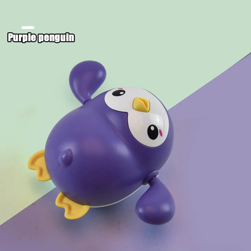 Baby Bath Toys Kids Swimming Clockwork Dolls Play Water Fun Bathing Cute Funny Children Bathroom Shower Bathtub Animals Toy Econic Blanks
