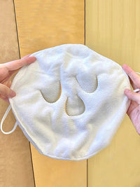 Hot compress towel hanging ear soft skin-friendly steam heating cold hot compress face towel wet compress irrigation face towel Quick Pick Grocers