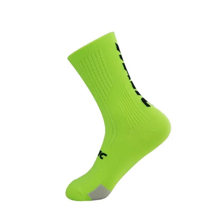 Unisex Sports Compression Socks 1 Pair Moisture-Wicking Breathable for Cycling Hiking Running Basketball Quick Pick Grocers