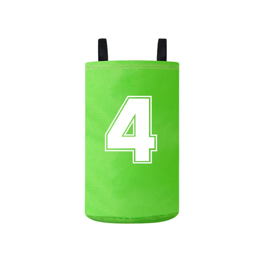 4pcs Colorful Kids Jumping Bags Foldable Lightweight Kids Field Race Bag Portable Easy To Carry Outdoor Games Outdoor Race Bags Quick Pick Grocers