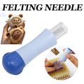 Hot Sale Felting Needle with 7Needles Plastic Household Handmade DIY Starter Tool Materials Blanket Crafts Security Storage Econic Blanks