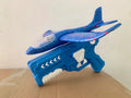 Glowing Foam Aircraft 10M Launcher Catapult Glider Aircraft Gun Toy Children's Outdoor Game Bubble Model Shooting Flying Roundab Quick Pick Grocers