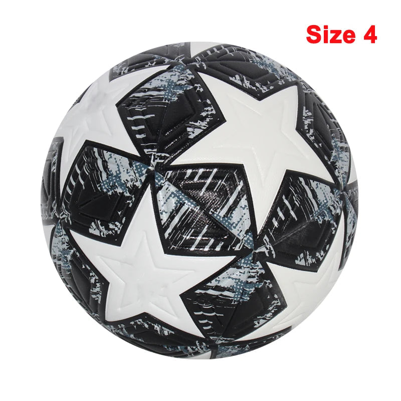 Standard Soccer Ball Professional Outdoors Sports Match Balls Training Seamless Football High Quality PU Material Size 5 Size 4 Quick Pick Grocers