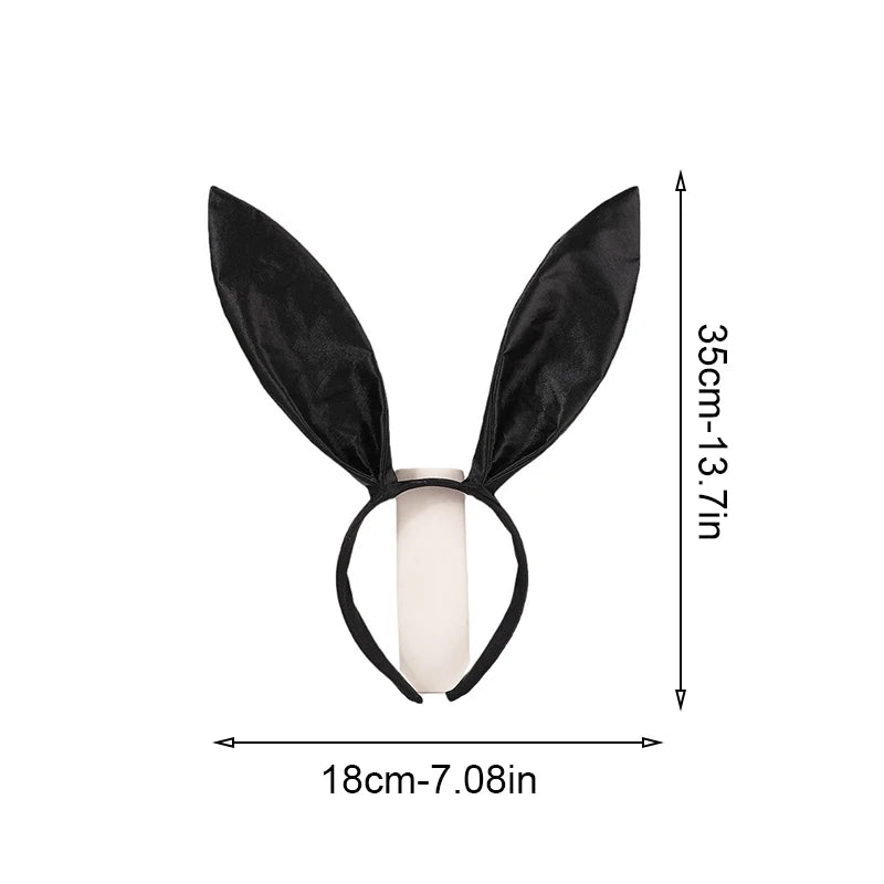 1pc sold color gingham rabbit ear headband in stock headband bunny girl hair clip Halloween rabbit headband Quick Pick Grocers