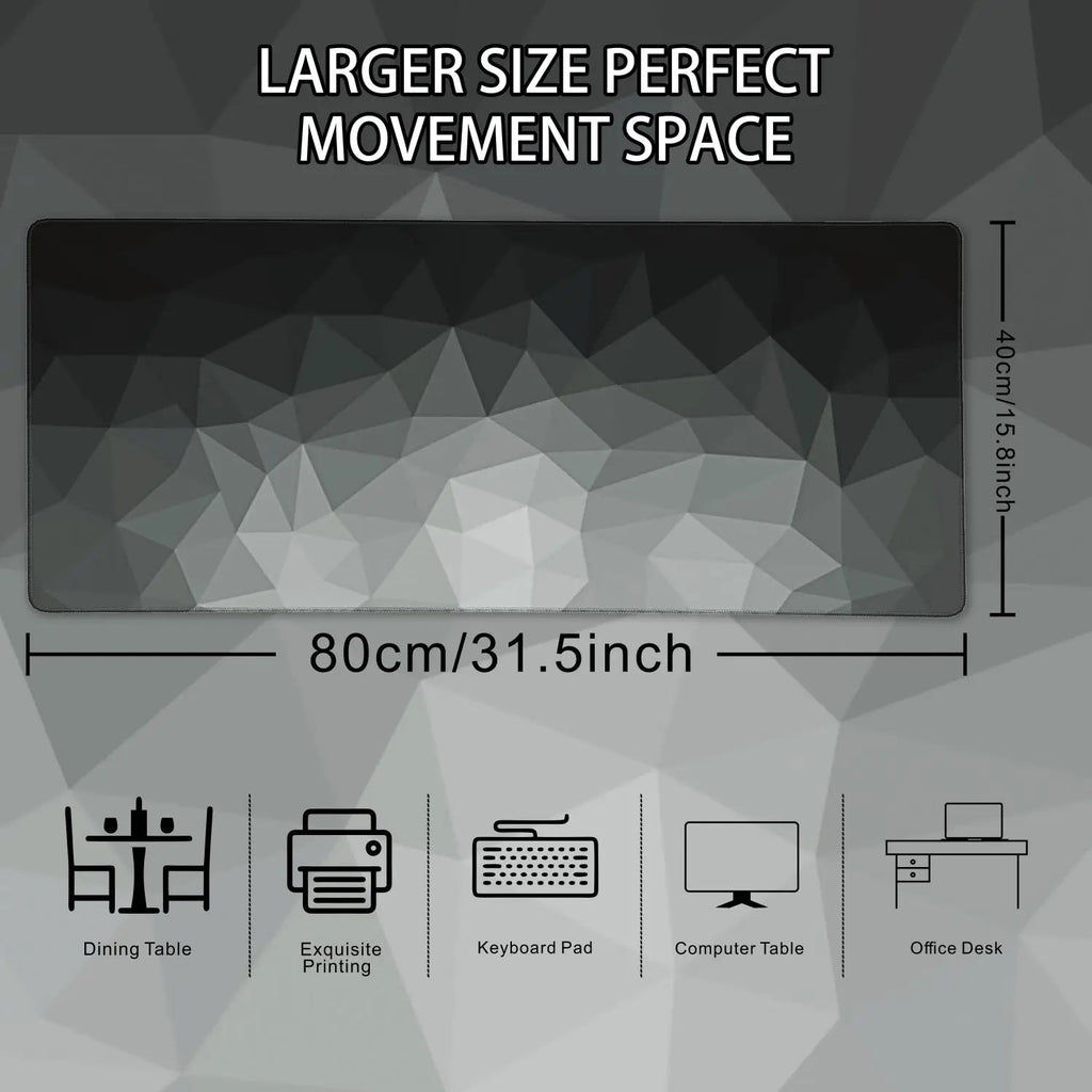 1PC Large Mouse Pads For Desk, Gaming Mouse Pad, Mouse Pad with Stitched Edges and Non-Slip Rubber Base, Extended And Thickened Quick Pick Grocers