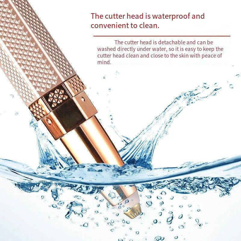 Portable 4 IN 1 Women's Electric Epilator Hair Remover Painless Shaver For Women Bikini Body Facial Eyebrow Trimmer USB Charging Quick Pick Grocers