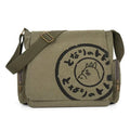 Vintage Cartoon Canvas Messenger Bag – Large Capacity Tote Handbag Econic Blanks