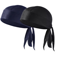 Summer Breathable Running Caps Pirate Hat Outdoor Sport Sun Protection Headscarf Cycling Helmet Liner Quick Dry Beanies Bandana Quick Pick Grocers