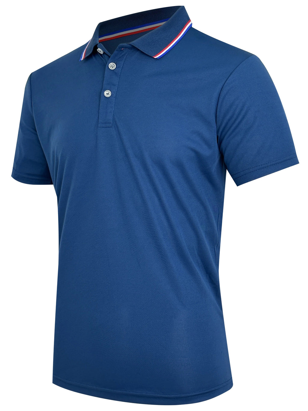 2025 Hot Sale Men's Summer Casual Breathable Comfortable Polo Shirt Men's Solid Color High Quality Short Sleeve T-Shirt Quick Pick Grocers