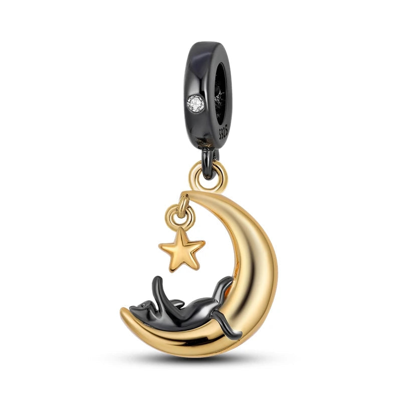 Hot Sale 925 Silver Charms Beads Fit Original Pan Bracelet Making For Woman Jewelry Fashion Pendant Econic Blanks
